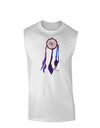 Graphic Feather Design - Galaxy Dreamcatcher Muscle Shirt  by TooLoud