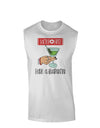 Safety First Have a Quarantini Muscle Shirt White 2XL Tooloud