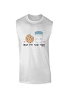 Cute Milk and Cookie - Made for Each Other Muscle Shirt by TooLoud-TooLoud-White-Small-Davson Sales