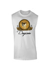 Doge Coins Muscle Shirt White 2XL Tooloud