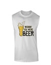 Wishin you were Beer Muscle Shirt-Muscle Shirts-TooLoud-White-Small-Davson Sales