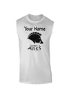 Personalized Cabin 5 Ares Muscle Shirt by-TooLoud-White-Small-Davson Sales