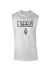Ethereum with logo Muscle Shirt White 2XL Tooloud