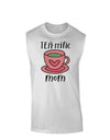 TEA-RRIFIC  Mom Muscle Shirt White 2XL Tooloud