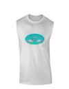 Love Birds - Flamingos Watercolor Muscle Shirt-TooLoud-White-Small-Davson Sales