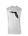 Florida - United States Shape Muscle Shirt by TooLoud-TooLoud-White-Small-Davson Sales