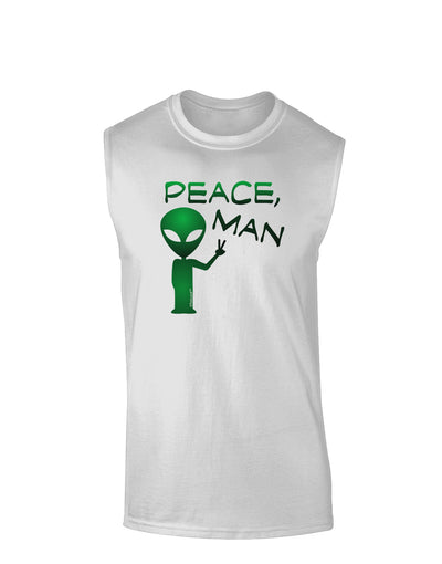 Peace Man Alien Muscle Shirt
