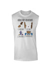 Corona Virus Precautions Muscle Shirt-Muscle Shirts-TooLoud-White-Small-Davson Sales