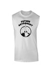 Future Astronaut Muscle Shirt-TooLoud-White-Small-Davson Sales