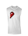 Couples Pixel Heart Design - Right Muscle Shirt by TooLoud-TooLoud-White-Small-Davson Sales