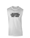I Am Against Patriarchy Muscle Shirt-TooLoud-White-Small-Davson Sales