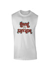 Fluent in Sarcasm Muscle Shirt-Muscle Shirts-TooLoud-White-Small-Davson Sales