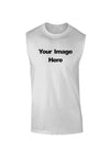 Custom Personalized Image and Text Muscle Shirt-TooLoud-White-Small-Davson Sales