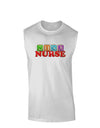 Nicu Nurse Muscle Shirt-TooLoud-White-Small-Davson Sales