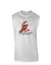 Cancer Color Illustration Muscle Shirt-TooLoud-White-XX-Large-Davson Sales