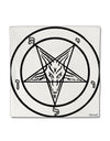 Official Sigil of Baphomet Micro Fleece 14&#x22;x14&#x22; Pillow Sham All Over Print-Pillow Sham-TooLoud-White-Davson Sales