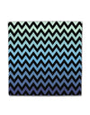 Cool Ocean Zig Zags Micro Fleece 14&#x22;x14&#x22; Pillow Sham All Over Print-Pillow Sham-TooLoud-White-Davson Sales