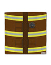 Firefighter Brown AOP Micro Fleece 14&#x22;x14&#x22; Pillow Sham All Over Print