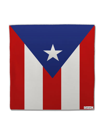 Puerto Rico Flag AOP Micro Fleece 14&#x22;x14&#x22; Pillow Sham All Over Print-Pillow Sham-TooLoud-White-Davson Sales