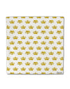 Gold Crowns AOP Micro Fleece 14&#x22;x14&#x22; Pillow Sham All Over Print by TooLoud-Pillow Sham-TooLoud-White-Davson Sales