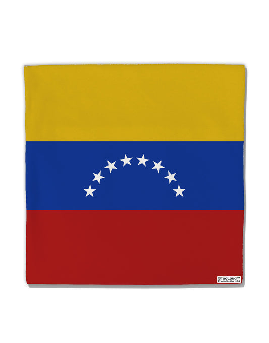 Venezuela Flag AOP Micro Fleece 14"x14" Pillow Sham All Over Print-Pillow Sham-TooLoud-White-Davson Sales