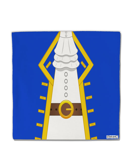 Pirate Captain Costume - Blue Micro Fleece 14&#x22;x14&#x22; Pillow Sham All Over Print-Pillow Sham-TooLoud-White-Davson Sales