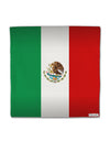 Mexico Flag AOP Micro Fleece 14&#x22;x14&#x22; Pillow Sham All Over Print-Pillow Sham-TooLoud-White-Davson Sales