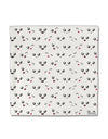 Kyu-T Faces AOP Micro Fleece 14&#x22;x14&#x22; Pillow Sham All Over Print by TooLoud-Pillow Sham-TooLoud-White-Davson Sales