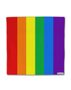 Rainbow Vertical Gay Pride Flag Micro Fleece 14&#x22;x14&#x22; Pillow Sham All Over Print by TooLoud-TooLoud-White-Davson Sales