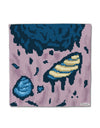 Pixel Zombie Costume Blue Micro Fleece 14&#x22;x14&#x22; Pillow Sham All Over Print-Pillow Sham-TooLoud-White-Davson Sales