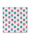 Cute Cupcakes AOP Micro Fleece 14&#x22;x14&#x22; Pillow Sham All Over Print-Pillow Sham-TooLoud-White-Davson Sales