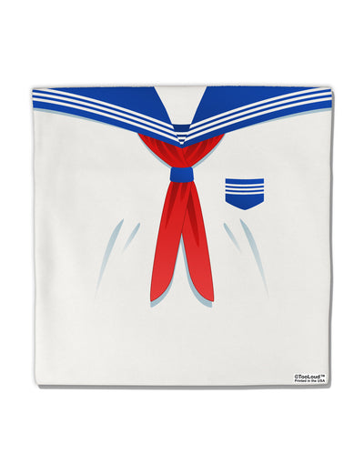 School Uniform Costume - White Micro Fleece 14&#x22;x14&#x22; Pillow Sham All Over Print-Pillow Sham-TooLoud-White-Davson Sales