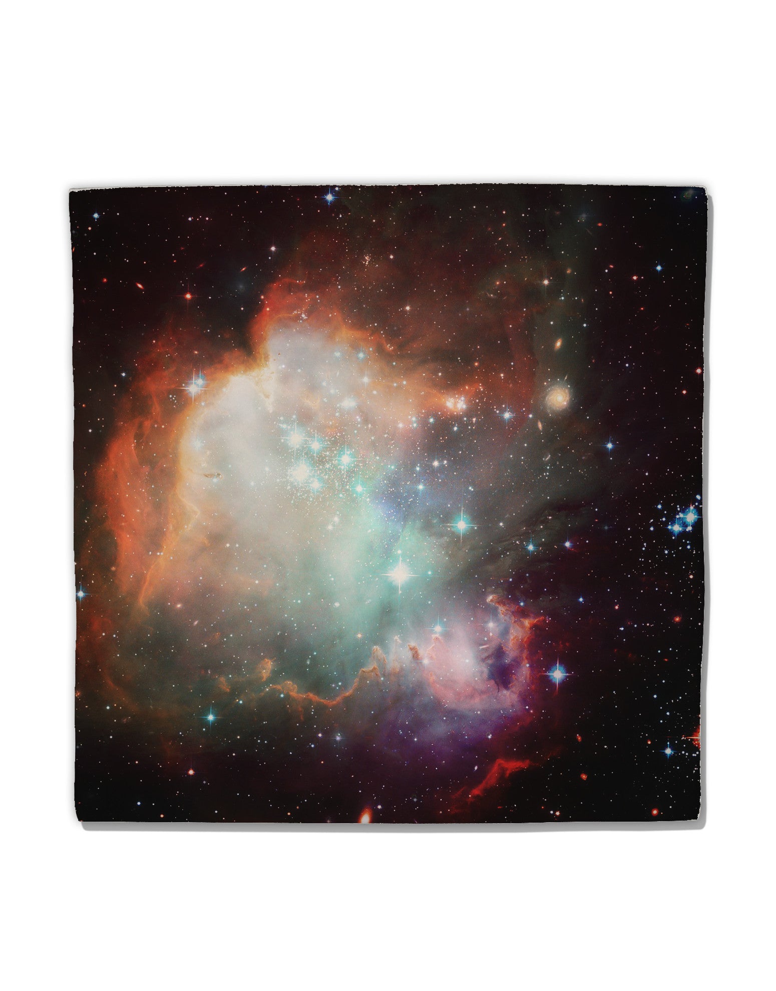 Space All Over Micro Fleece 14"x14" Pillow Sham All Over Print by TooLoud-Pillow Sham-TooLoud-White-Davson Sales