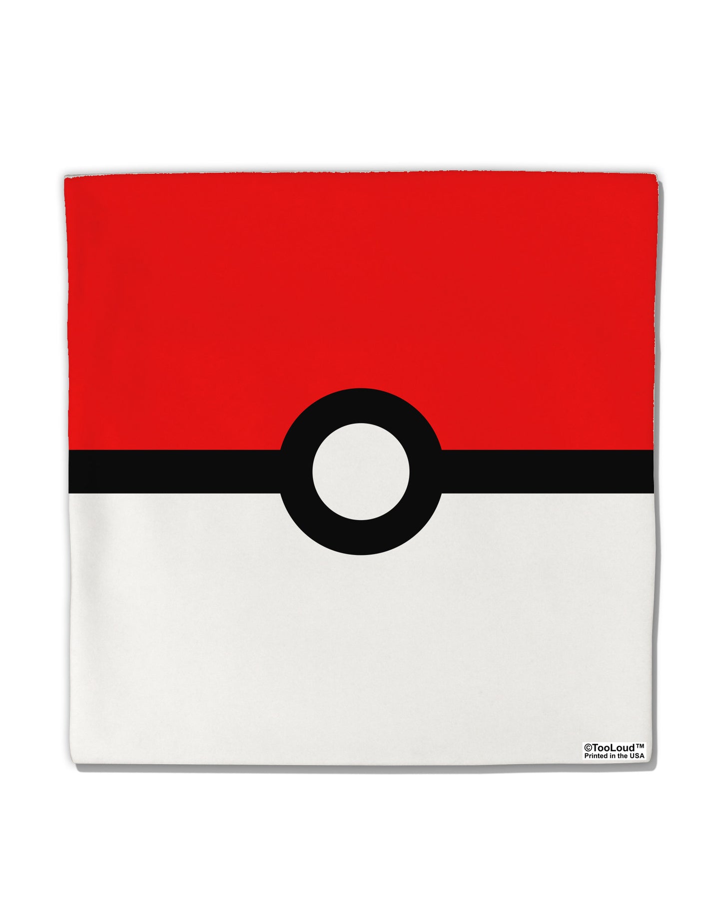 Sporty Red and White Circle Micro Fleece 14&#x22;x14&#x22; Pillow Sham All Over Print-Pillow Sham-TooLoud-White-Davson Sales
