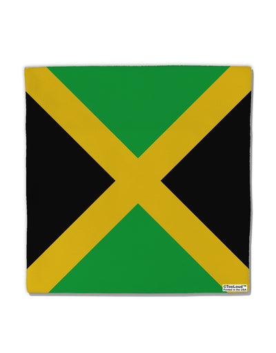 Jamaica Flag AOP Micro Fleece 14&#x22;x14&#x22; Pillow Sham All Over Print-Pillow Sham-TooLoud-White-Davson Sales