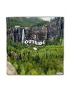 Beautiful Cliffs - Go Outside AOP Micro Fleece 14&#x22;x14&#x22; Pillow Sham All Over Print by TooLoud-TooLoud-White-Davson Sales