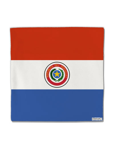 Paraguay Flag AOP Micro Fleece 14&#x22;x14&#x22; Pillow Sham All Over Print-Pillow Sham-TooLoud-White-Davson Sales