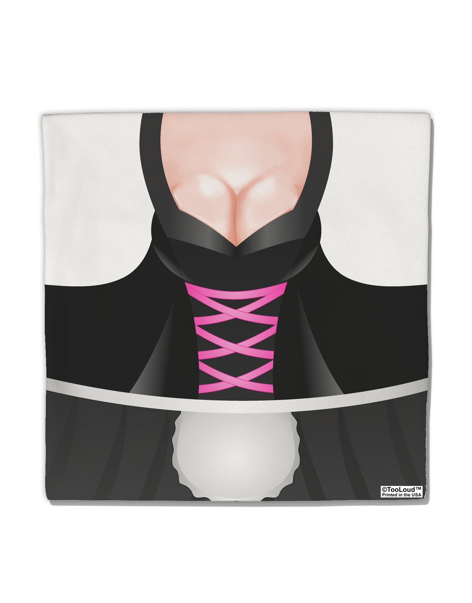Sexy Dirndl Costume Black Micro Fleece 14"x14" Pillow Sham All Over Print by TooLoud-Pillow Sham-TooLoud-White-Davson Sales