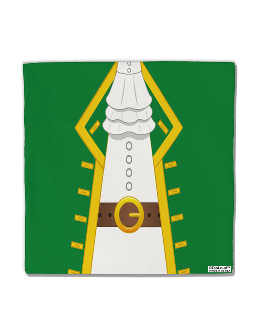 Pirate Captain Costume - Green Micro Fleece 14&#x22;x14&#x22; Pillow Sham All Over Print-Pillow Sham-TooLoud-White-Davson Sales