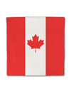 Canadian Flag All Over Micro Fleece 14&#x22;x14&#x22; Pillow Sham All Over Print by TooLoud-Pillow Sham-TooLoud-White-Davson Sales