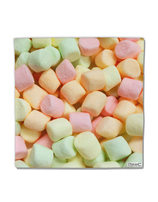 Marshmallows All Over Micro Fleece 14&#x22;x14&#x22; Pillow Sham All Over Print-Pillow Sham-TooLoud-White-Davson Sales