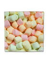 Marshmallows All Over Micro Fleece 14&#x22;x14&#x22; Pillow Sham All Over Print-Pillow Sham-TooLoud-White-Davson Sales