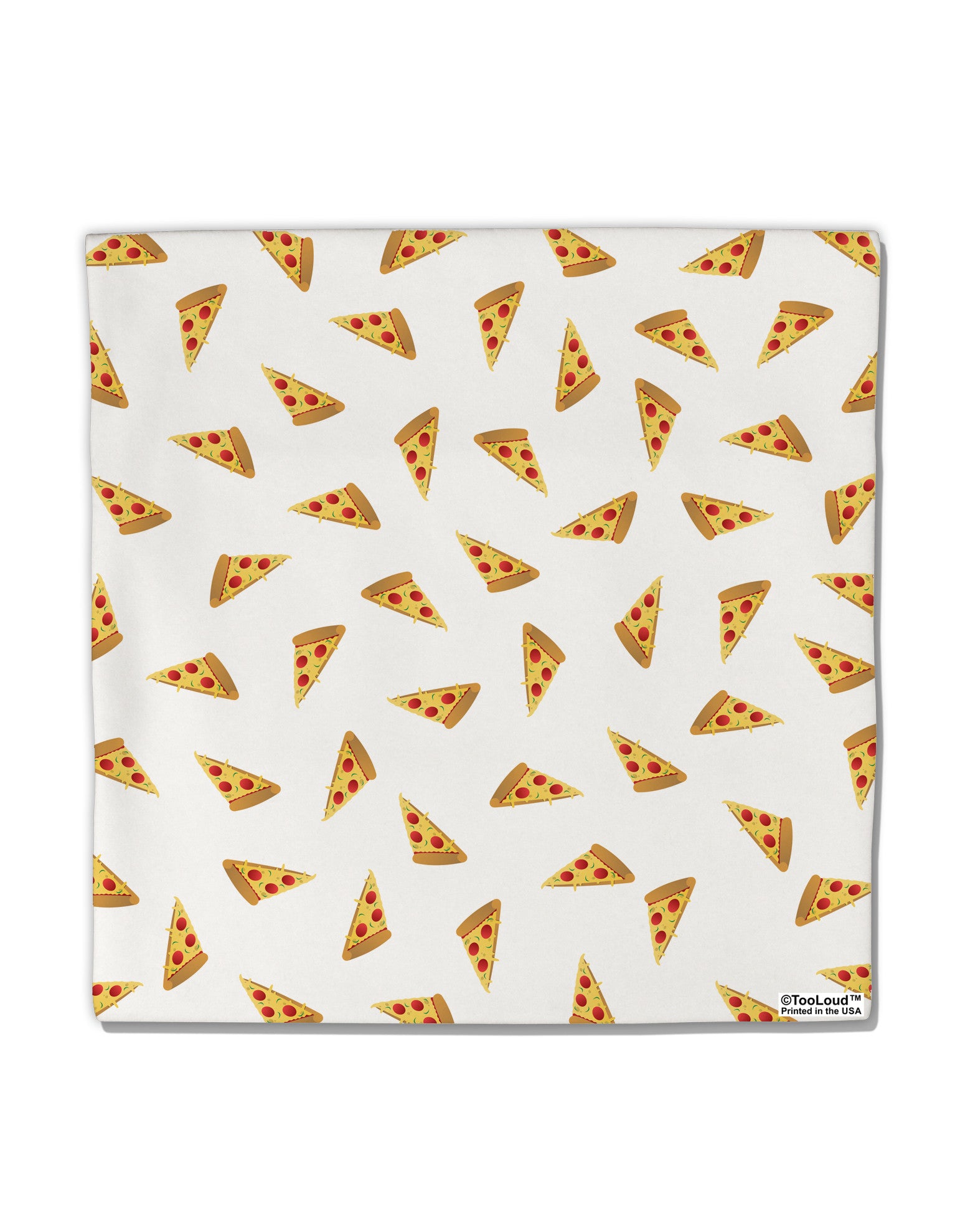 Pizza Slices AOP Micro Fleece 14"x14" Pillow Sham All Over Print-Pillow Sham-TooLoud-White-Davson Sales