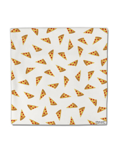 Pizza Slices AOP Micro Fleece 14&#x22;x14&#x22; Pillow Sham All Over Print-Pillow Sham-TooLoud-White-Davson Sales