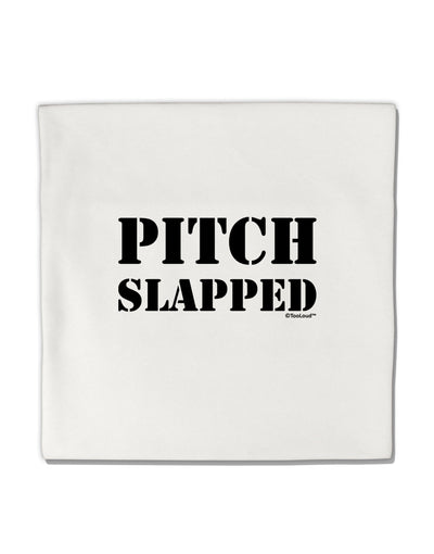 Pitch Slapped Micro Fleece 14&#x22;x14&#x22; Pillow Sham-Pillow Sham-TooLoud-White-Davson Sales