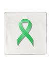 Celiac Disease Awareness Ribbon - Light Green Micro Fleece 14&#x22;x14&#x22; Pillow Sham-Pillow Sham-TooLoud-White-Davson Sales