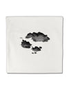 Inverted Puffy Clouds Micro Fleece 14&#x22;x14&#x22; Pillow Sham-Pillow Sham-TooLoud-White-Davson Sales