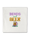 Beads And Beer Micro Fleece 14&#x22;x14&#x22; Pillow Sham-Pillow Sham-TooLoud-White-Davson Sales