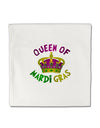 Queen Of Mardi Gras Micro Fleece 14&#x22;x14&#x22; Pillow Sham-Pillow Sham-TooLoud-White-Davson Sales