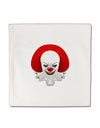 Scary Clown Watercolor Micro Fleece 14&#x22;x14&#x22; Pillow Sham-Pillow Sham-TooLoud-White-Davson Sales